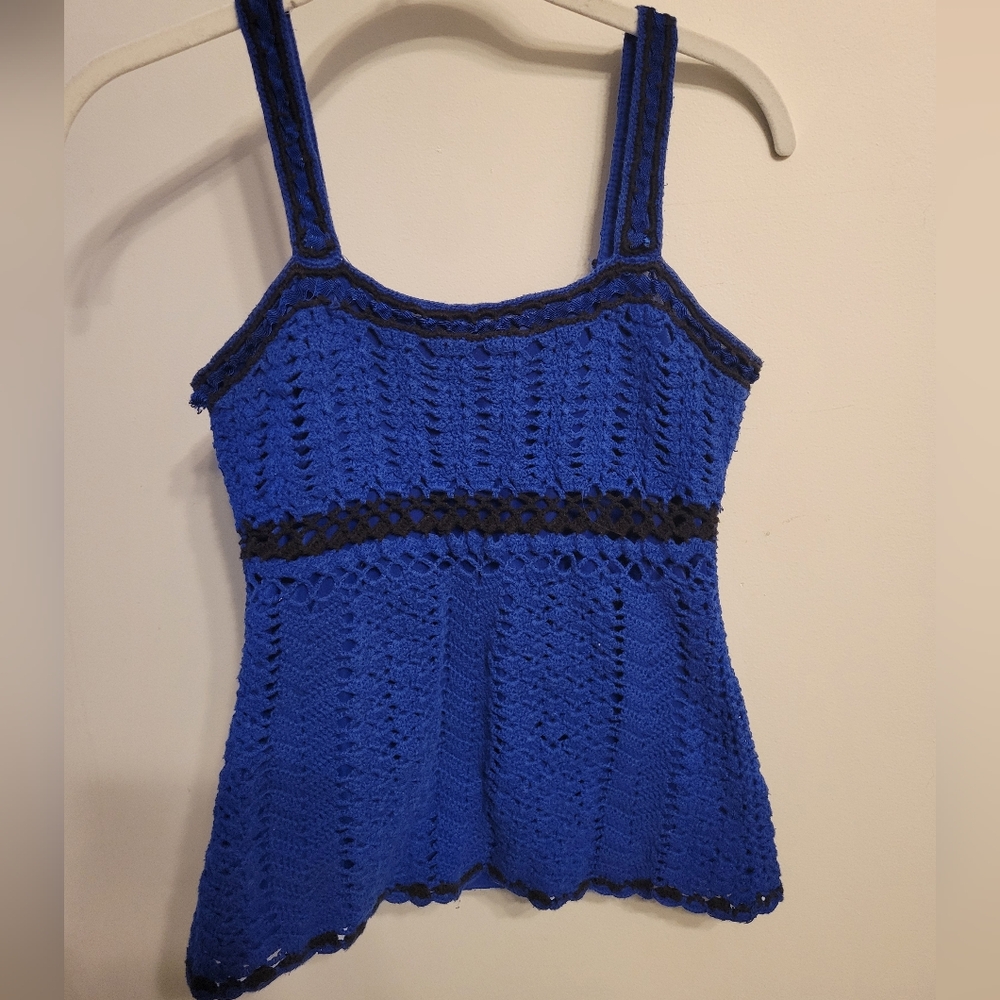 Vintage Crochet Babydoll Tank